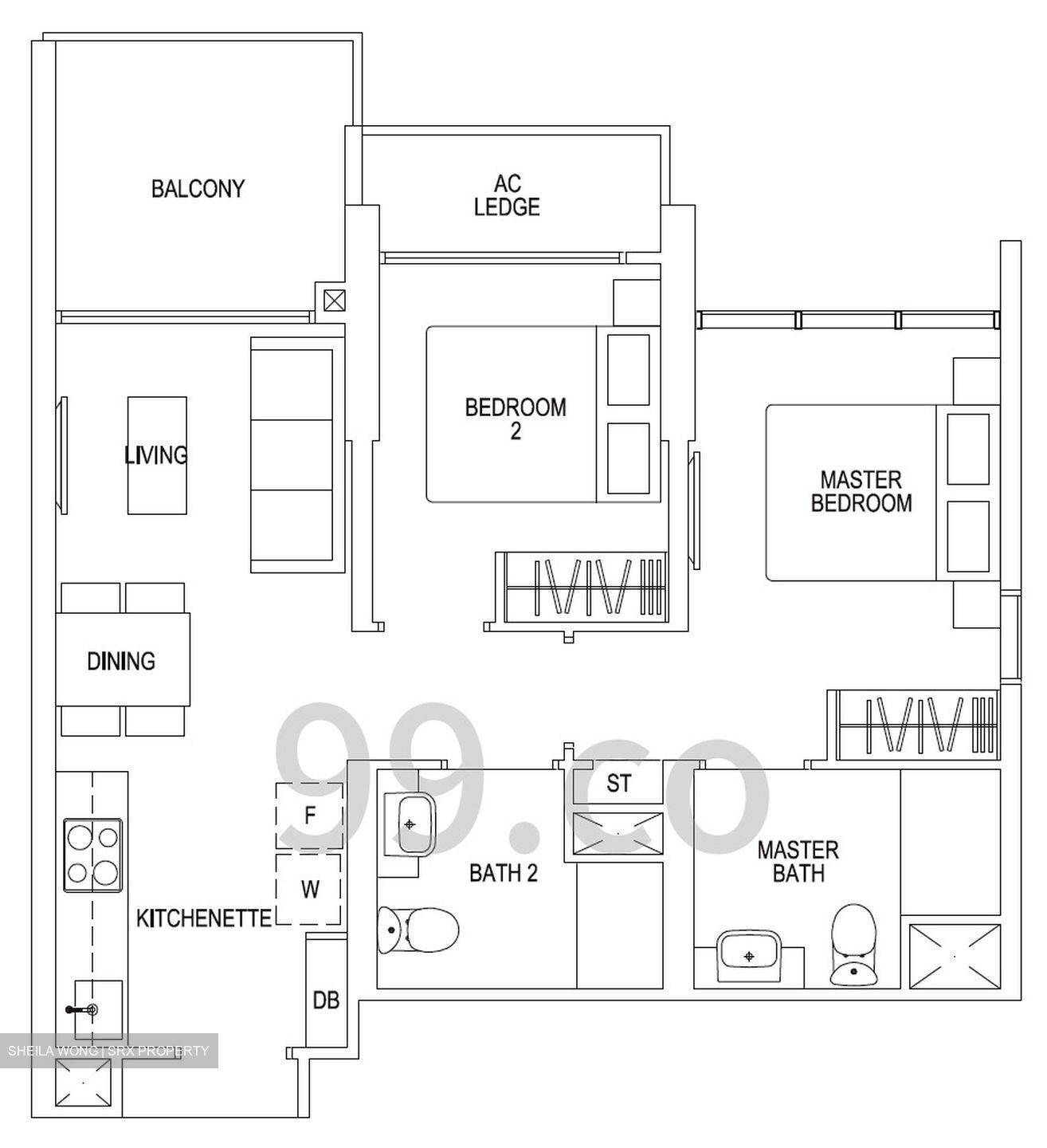 Parc Riviera (D5), Condominium #622709661